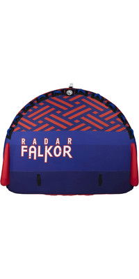 2023 Radar Falkor Marshmallow Top Tubo Remolcable 4 Personas R22tu-fa4 - Azul / Rojo